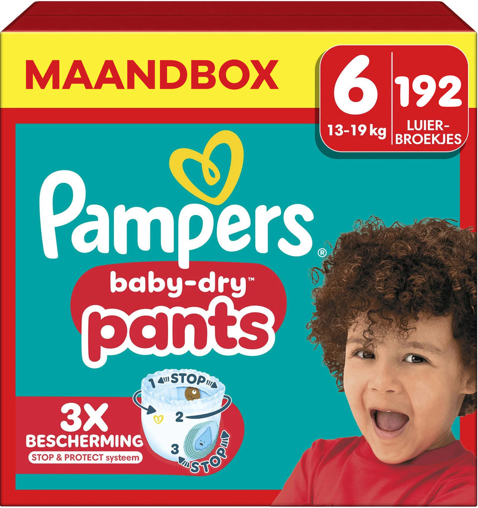 Pampers  Baby Dry Pants - Maat 6 - Maandbox - 192 stuks - 15+ KG