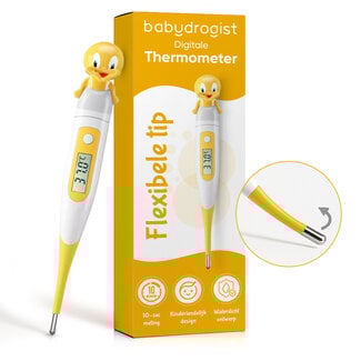 Babydrogist Babydrogist - Digitale Baby Thermometer met Flexibele Tip - Eend