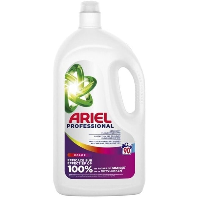 Ariel - Profesional - Vloeibaar Wasmiddel - Color - 90 wasbeurten - 4,05L