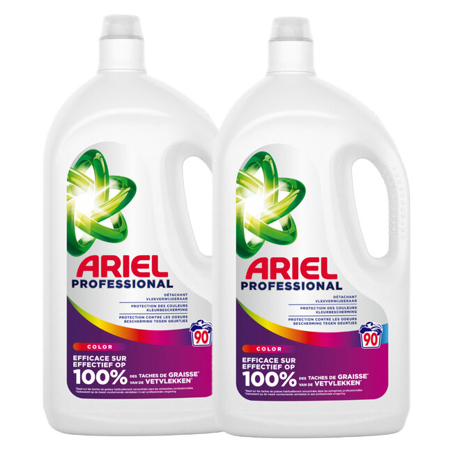Ariel - Profesional - Vloeibaar Wasmiddel - Color - 180 wasbeurten - 8,10L