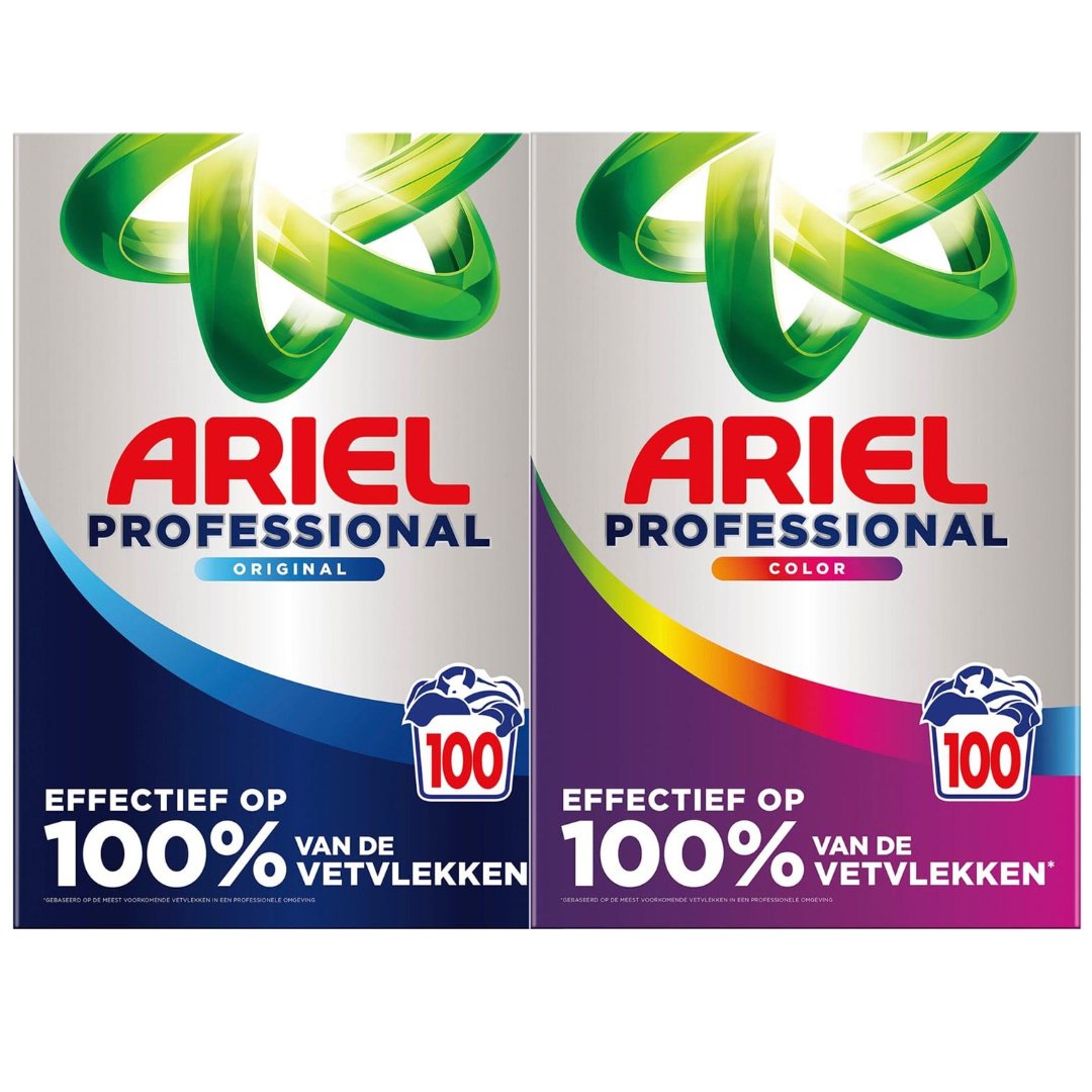 Ariel  Profesional - Waspoeder Regular & Color - 11kg - 2 x 100 Wasbeurten