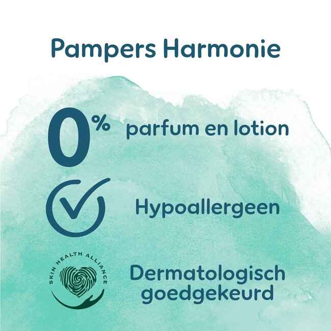 Pampers - Harmonie - Maat 4 - Mega Pack - 96 stuks - 9/14 KG