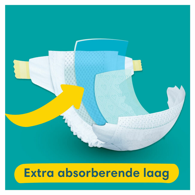 Pampers - Baby Dry - Maat 3 - Mega Pack - 98 stuks - 6/10 KG