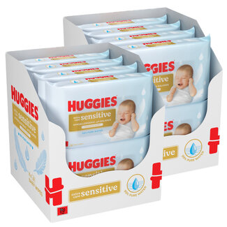 Huggies Huggies - Extra Care Sensitive - Billendoekjes - 768 babydoekjes - 16 x 48