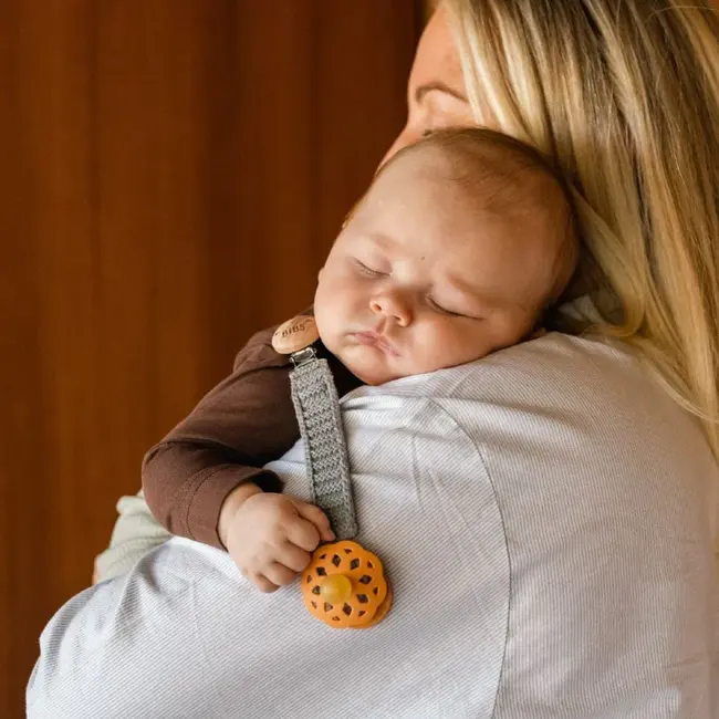 BIBS – Fopspeenkoord – Knitted – Cloud – 0+ maanden