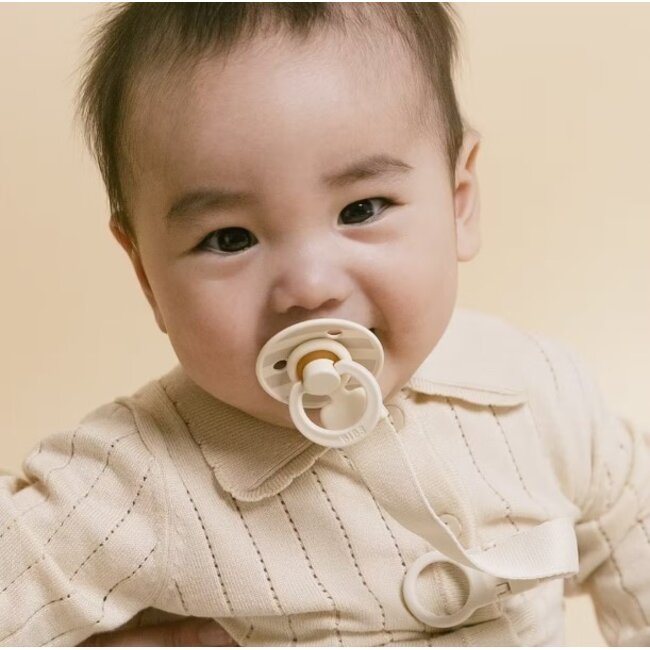 BIBS – Clip Loop - Fopspeenkoord – Ivory – 0+ maanden