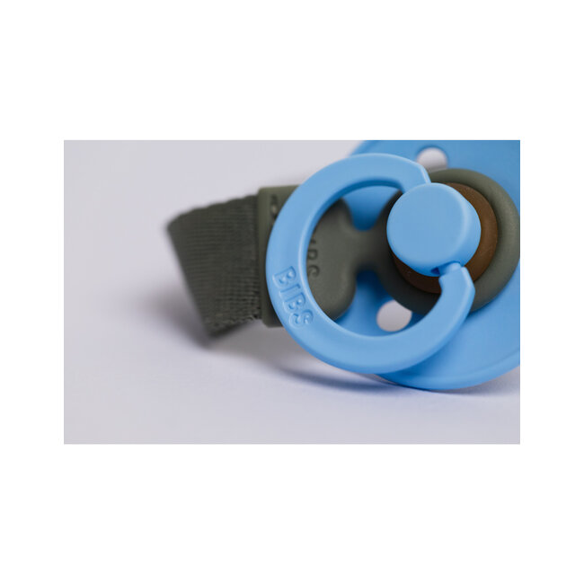 BIBS – Clip Loop - Fopspeenkoord – Pine – 0+ maanden