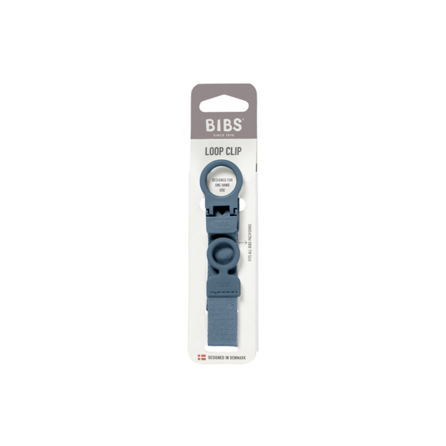 BIBS – Clip Loop - Fopspeenkoord – Petrol – 0+ maanden