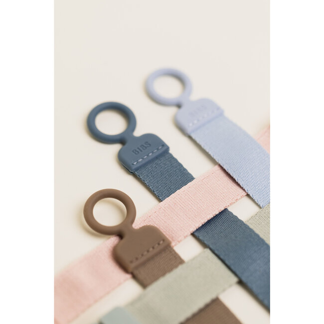 BIBS – Clip Loop - Fopspeenkoord – Petrol – 0+ maanden