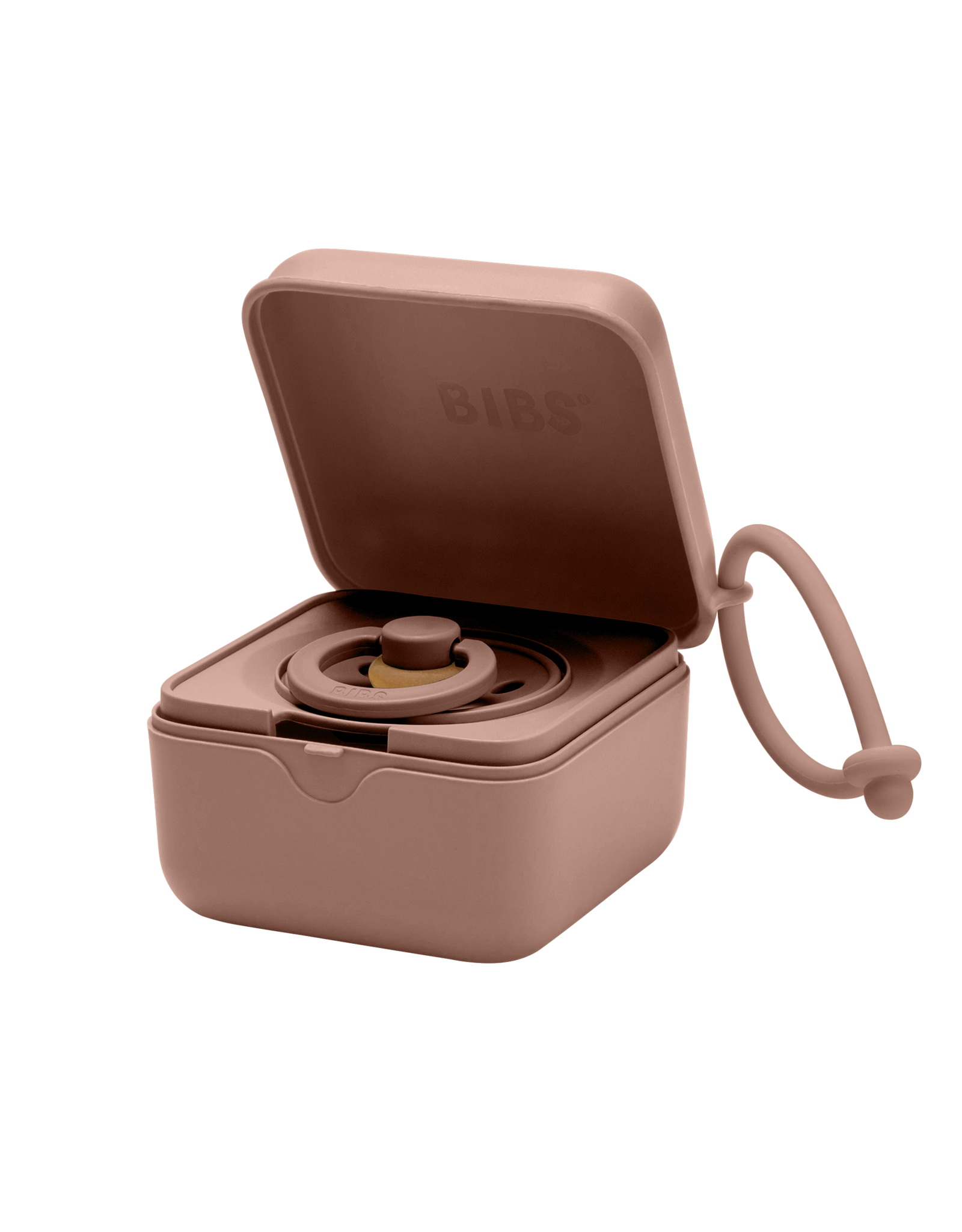 Bibs  Speenhouder - Pacifier Box - Woodchuck