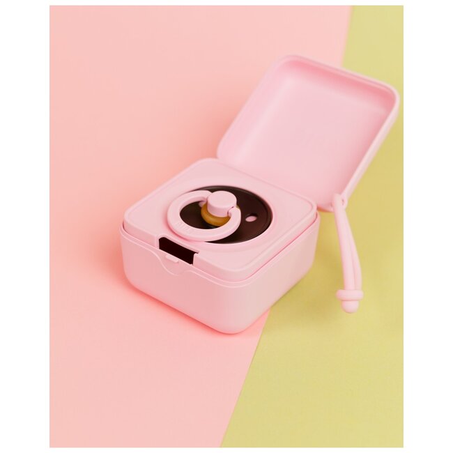 Bibs - Speenhouder - Pacifier Box - Baby Pink