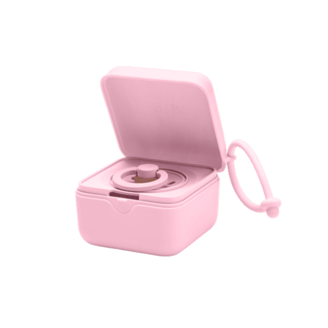Bibs - Speenhouder - Pacifier Box - Baby Pink
