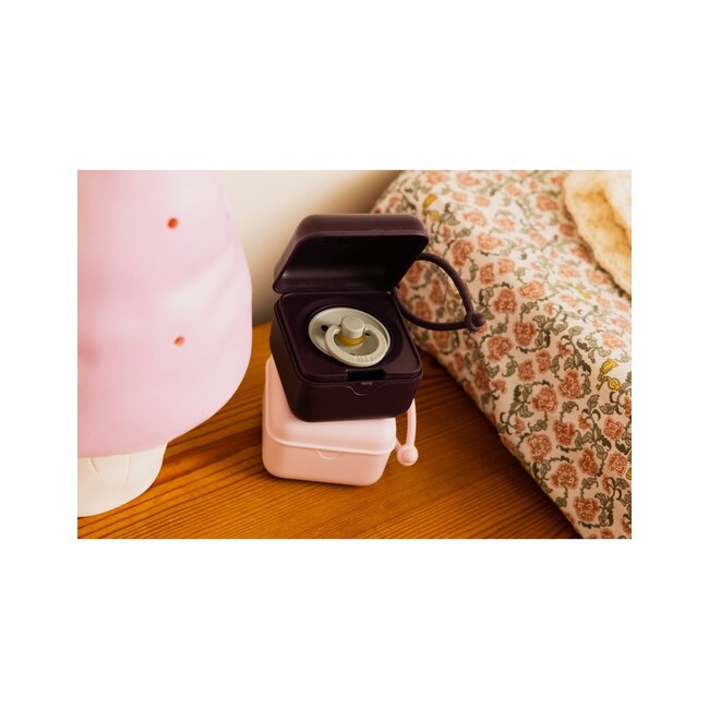 Bibs - Speenhouder - Pacifier Box - Plum