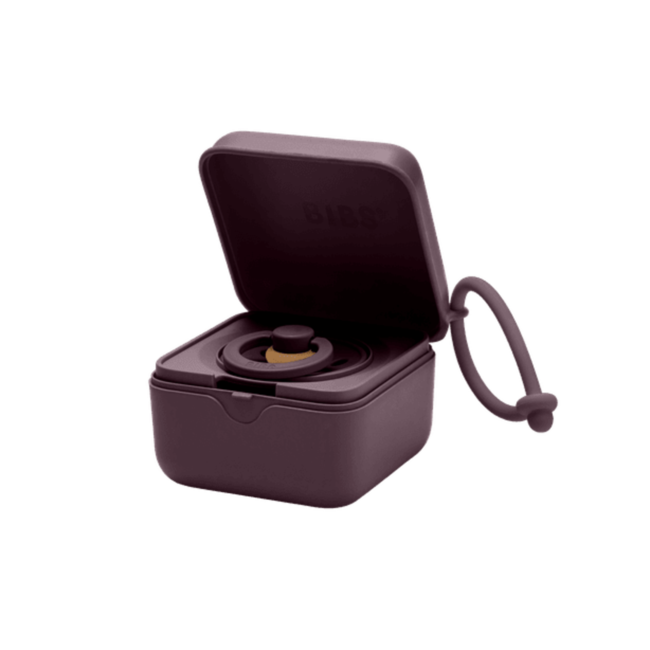 Bibs Bibs - Speenhouder - Pacifier Box - Plum