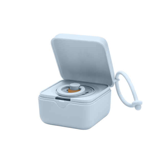 Bibs - Speenhouder - Pacifier Box - Baby Blue