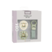 Bibs BIBS – Pacifier & Clip Gift Set – Sage - Rond – 2 Fopspenen + Fopspeenkoord – Maat 1
