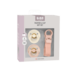 Bibs BIBS – Pacifier & Clip Gift Set – Blush - Rond – 2 Fopspenen + Fopspeenkoord – Maat 1