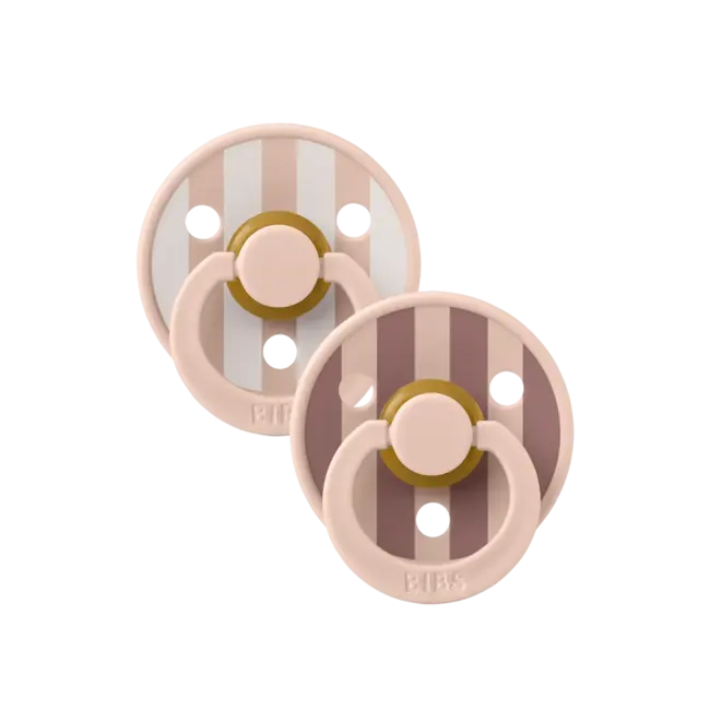 Bibs BIBS – Studio Collection - Fopspeen - Rond – Blush Mix – Maat 1 – 2 Stuks
