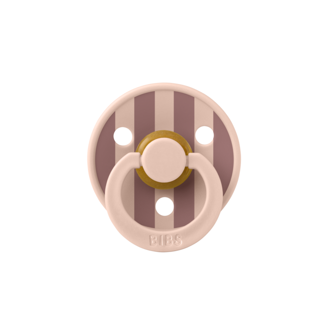 BIBS – Studio Collection - Fopspeen - Rond – Blush Mix – Maat 2 – 2 Stuks