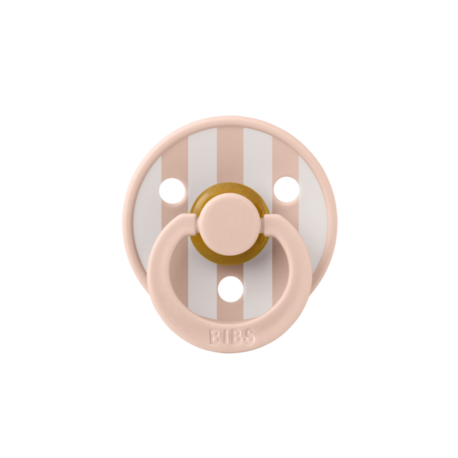 BIBS – Studio Collection - Fopspeen - Rond – Blush Mix – Maat 2 – 2 Stuks