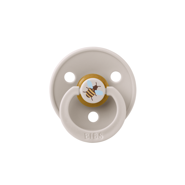 BIBS – Studio Collection - Fopspeen - Rond – Bumblebee/Mushroom  – Maat 1 – 2 Stuks