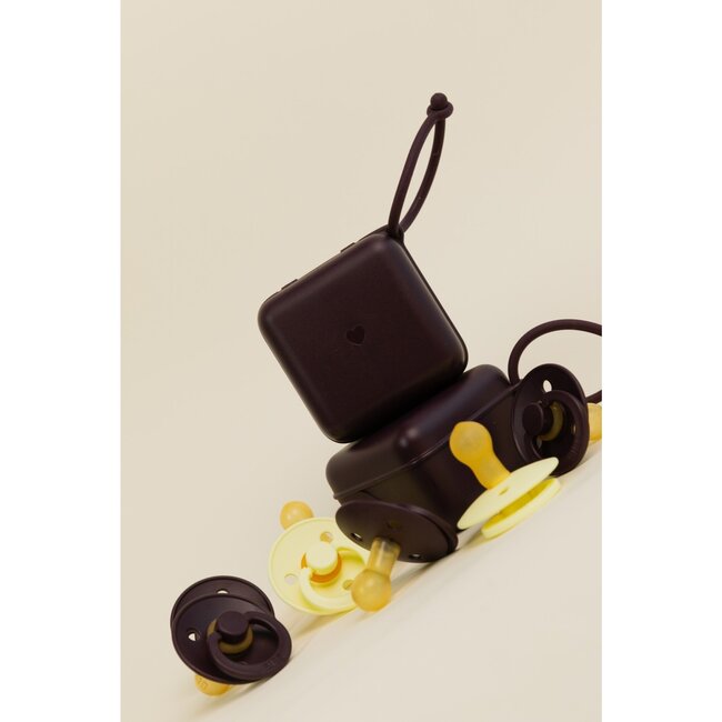 BIBS - Colour Fopspeen - Rond - Maat 1 - Luna/Deep Space - 2 Stuks