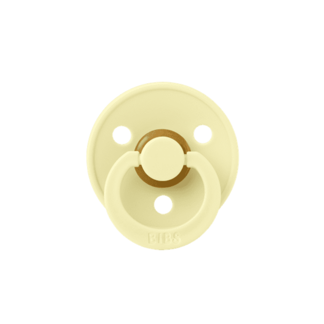 BIBS - Colour Fopspeen - Rond - Maat 2 - Luna/Deep Space - 2 Stuks