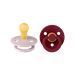 Bibs BIBS - Colour Fopspeen - Rond - Maat 1 - Pink Plum/Elderberry - 2 Stuks
