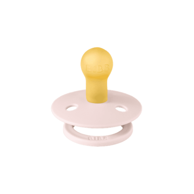 BIBS - Colour Fopspeen - Rond - Maat 1 - Petal/Plum - 2 Stuks