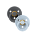 Bibs BiBS - Colour Pacifier - Stage 1 Fopspeen - 0+ maanden - 2 stuks - Iron / Baby Blue