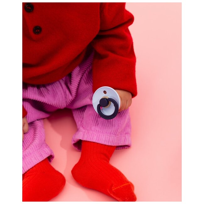 BIBS – Studio Collection - Fopspeen - Rond – Baby Blue/Petrol – Maat 2 – 2 Stuks