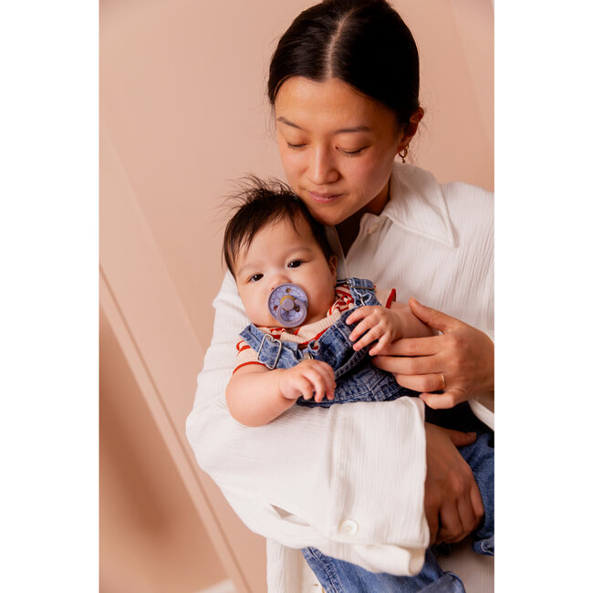 BIBS – Studio Collection - Fopspeen - Rond – Fossil/Grey – Maat 1 – 2 Stuks