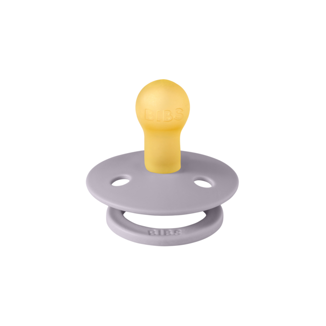 BIBS – Studio Collection - Fopspeen - Rond – Fossil/Grey – Maat 1 – 2 Stuks