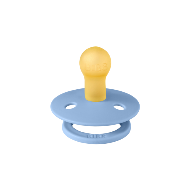 BIBS – Studio Collection - Fopspeen - Rond – Sky Blue – Maat 1 – 2 Stuks