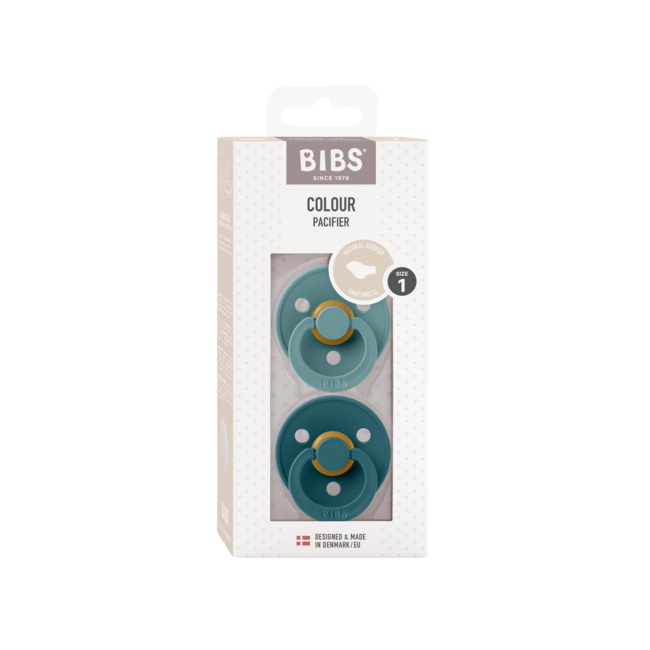 BIBS - Colour Fopspeen - Anatomisch - Maat 1 - Island Sea/Forest Lake