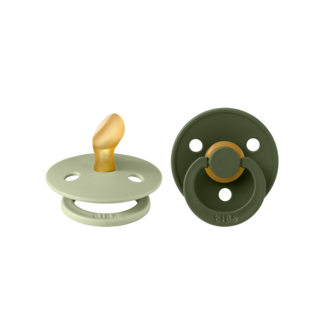 Bibs BIBS - Colour Fopspeen - Anatomisch - Maat 2 - Sage/Hunter Green