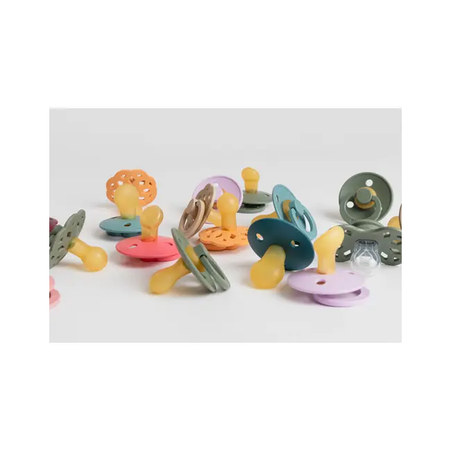 BIBS - Colour Fopspeen - Symmetrisch - Maat 1 - Sage/Hunter Green