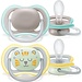Philips Avent Philips Avent - Ultra Air - Fopspeen – Glow in the Dark – 2 Stuks