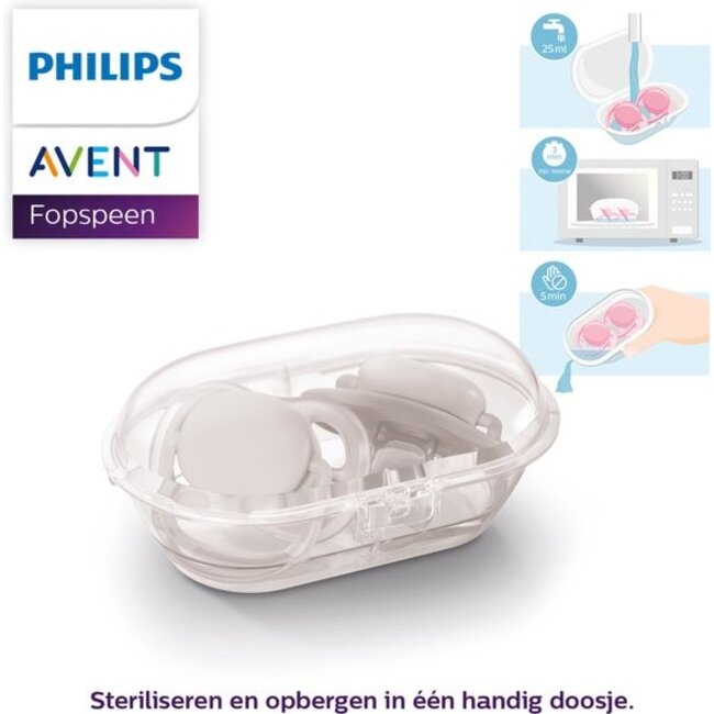 Philips Avent - Ultra Air - Day & Night - Fopspeen - 0-6 maanden – 2 stuks