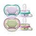 Philips Avent Philips Avent - Ultra Air - Fopspeen – 0-6 maanden - Pistache/Lila – 2 stuks