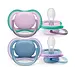 Philips Avent Philips Avent - Ultra Air - Fopspeen – 6-18 maanden - Lila/Blauw – 2 stuks