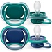 Philips Avent Philips Avent - Ultra Air - Fopspeen – 6-18 maanden – Nachtblauw/Groen - 2 stuks