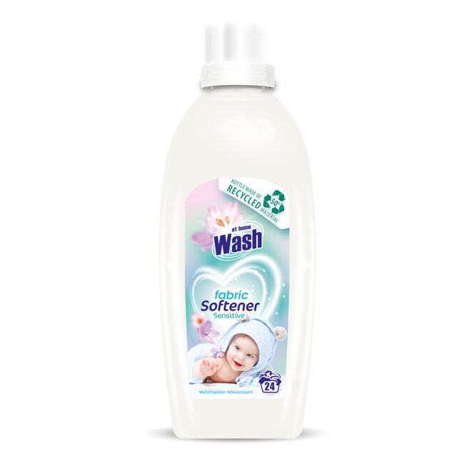 At home Wash At Home Wash – Wasverzachter Sensitive – 750ml – Voor Babykleding – 24 Wasbeurten