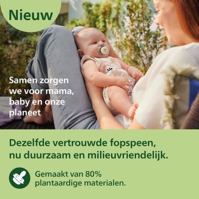 Philips Avent - Ultra Soft - Fopspeen - Geel/Blauw – 0-6 maanden – 2 stuks