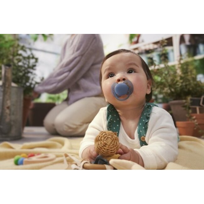 Philips Avent - Ultra Soft - Fopspeen - Geel/Blauw – 0-6 maanden – 2 stuks