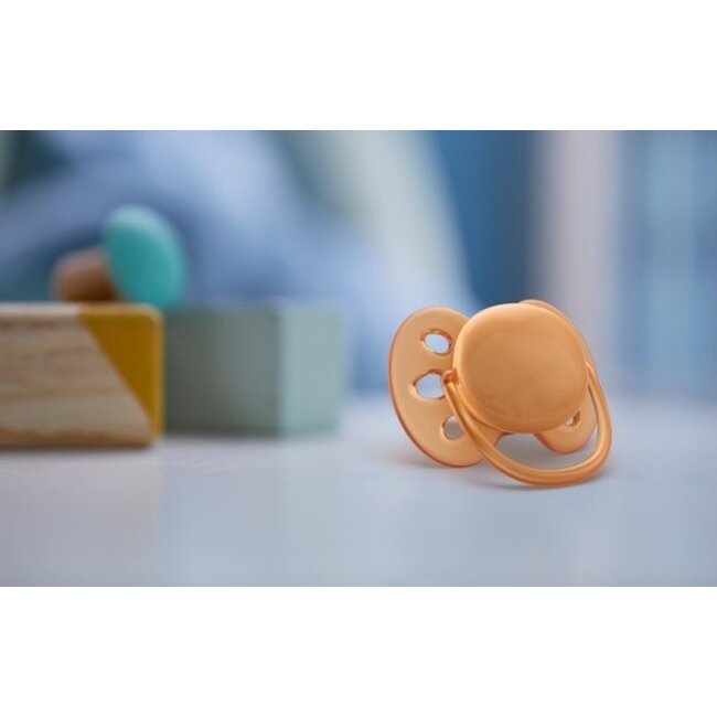 Philips Avent - Ultra Soft - Fopspeen - Geel/Blauw – 0-6 maanden – 2 stuks