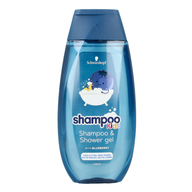 Schwarzkopf Schwarzkopf Kids - Shampoo & Douchegel - Bosbes - 250ml