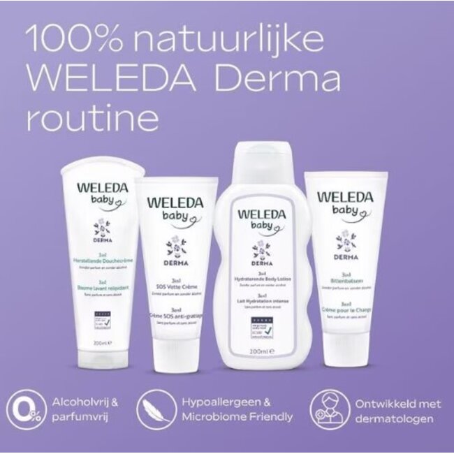Weleda - Baby - Derma 3-in-1 - Bodylotion – 200 ml