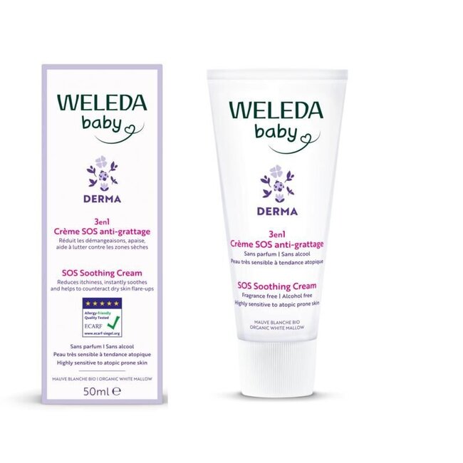 Weleda - Baby - Derma 3-in-1 - SOS Vette Crème – 50 ml