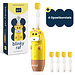Dutsi Dutsi - Sonische Kindertandenborstel - 0 t/m 6 Jaar - Timer & Lichtshow - Oplaadbaar - Geel
